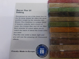 Beaver Plus UV Dubbing Box 12 Colors